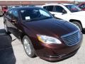 Deep Auburn Pearl 2012 Chrysler 200 Touring Sedan Exterior