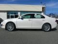 2012 White Platinum Tri-Coat Ford Fusion SEL V6 AWD  photo #1