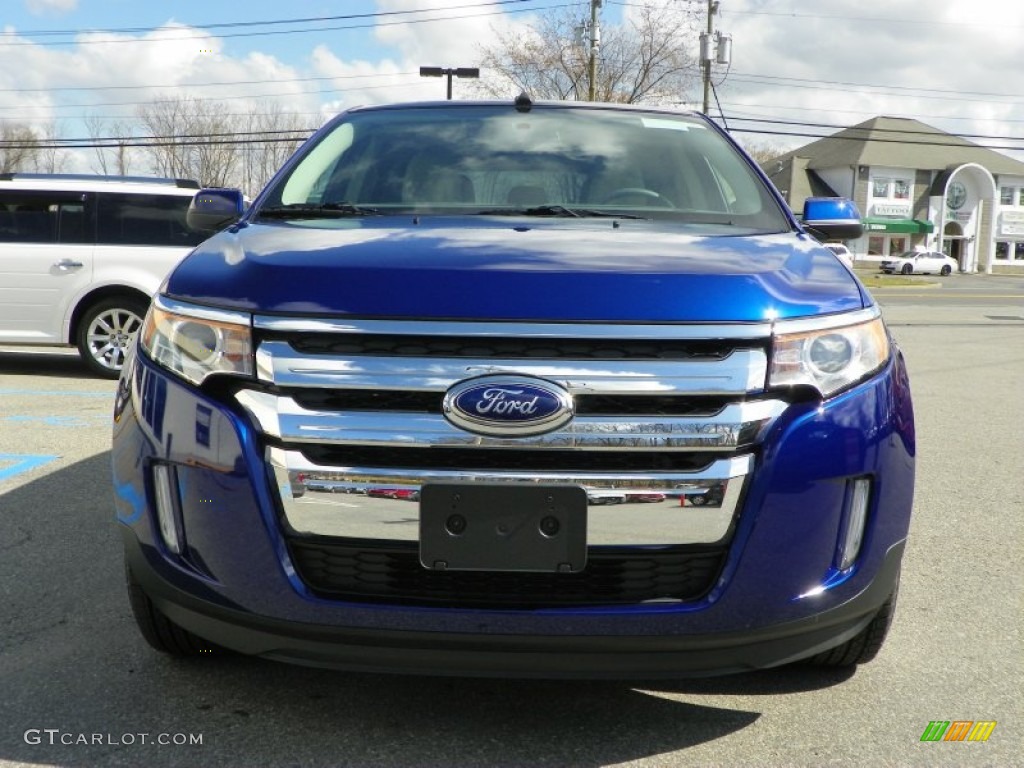 Deep Impact Blue Metallic 2013 Ford Edge SEL AWD Exterior Photo #63238347