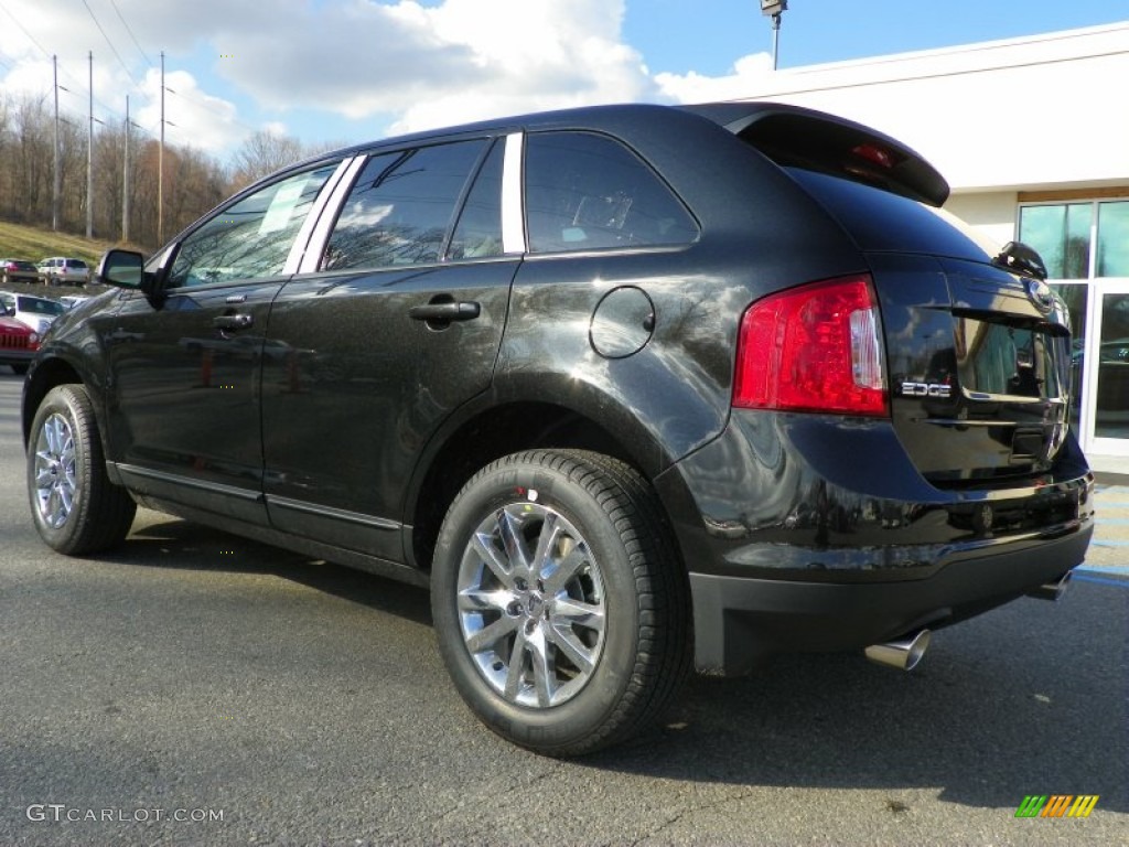 2013 Edge SEL AWD - Tuxedo Black Metallic / Charcoal Black photo #7