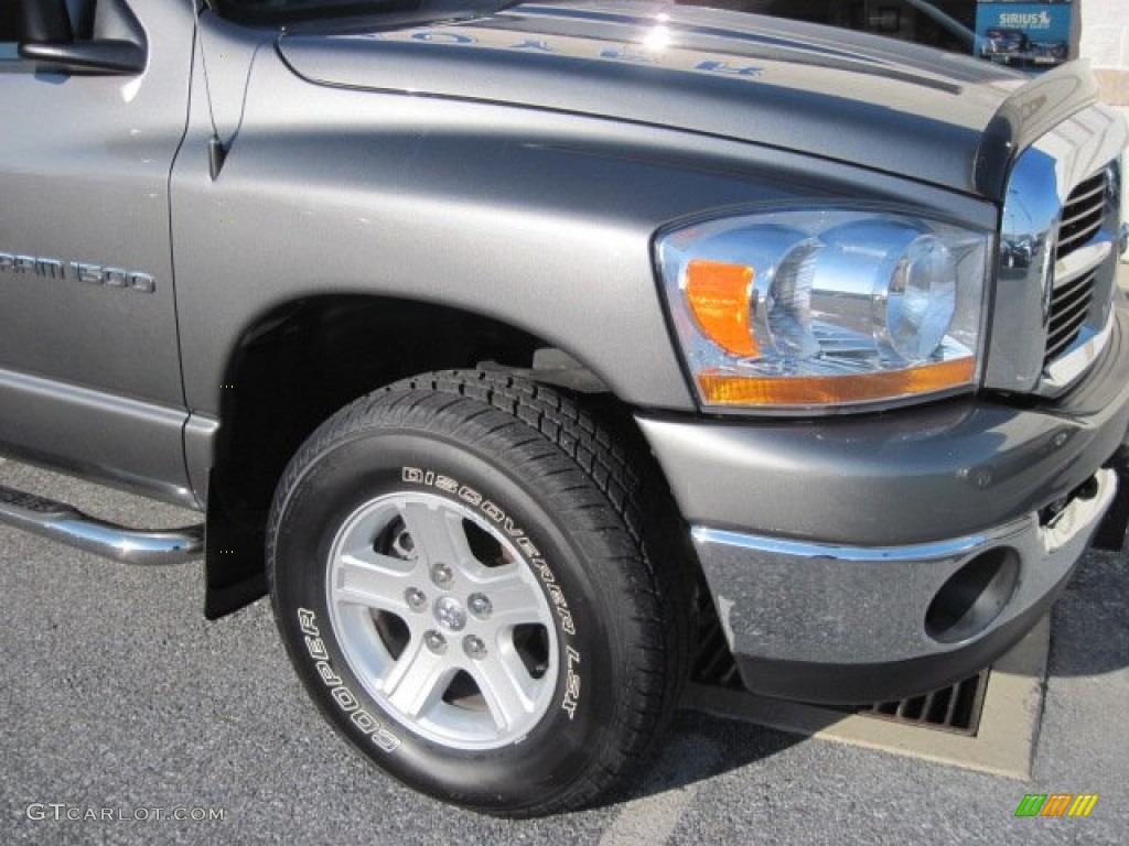 2006 Ram 1500 SLT Quad Cab 4x4 - Mineral Gray Metallic / Medium Slate Gray photo #4