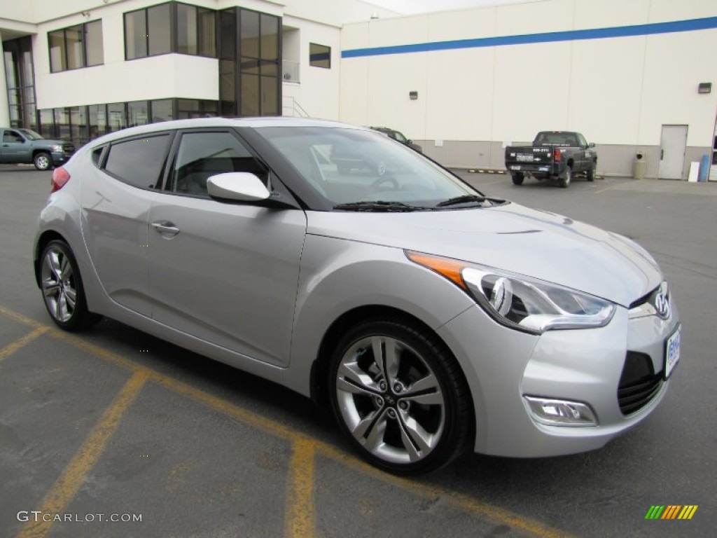 2012 Veloster  - Ironman Silver / Gray photo #1
