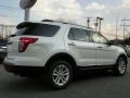 2013 White Platinum Tri-Coat Ford Explorer XLT 4WD  photo #5