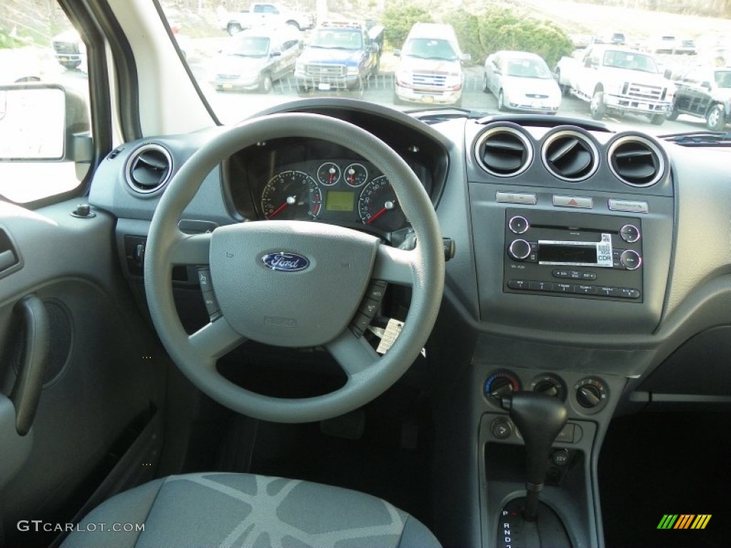 2012 Ford Transit Connect XLT Van Dark Grey Dashboard Photo #63240246