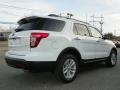 2013 Oxford White Ford Explorer XLT 4WD  photo #6