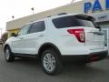 2013 Oxford White Ford Explorer XLT 4WD  photo #8