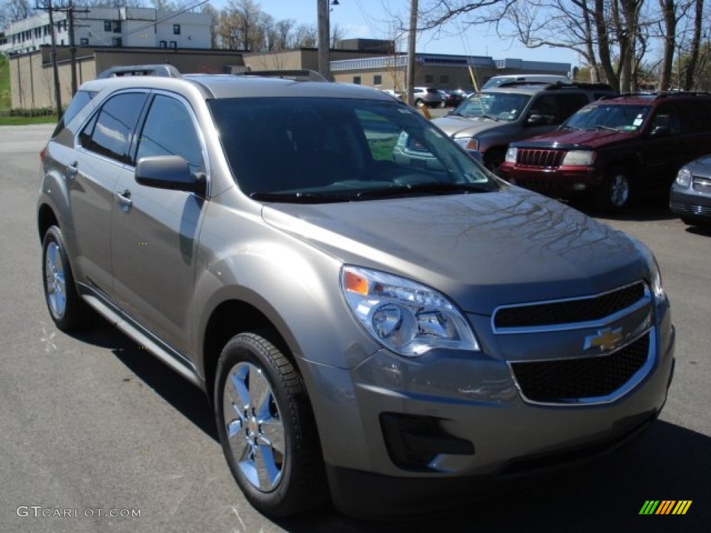 2012 Equinox LT AWD - Graystone Metallic / Jet Black photo #2