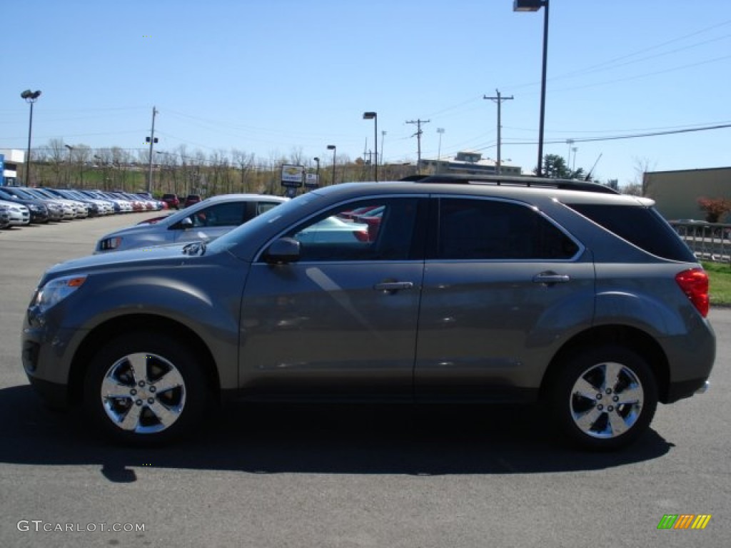 2012 Equinox LT AWD - Graystone Metallic / Jet Black photo #5