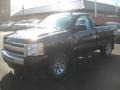 2009 Black Chevrolet Silverado 1500 LS Regular Cab 4x4  photo #6