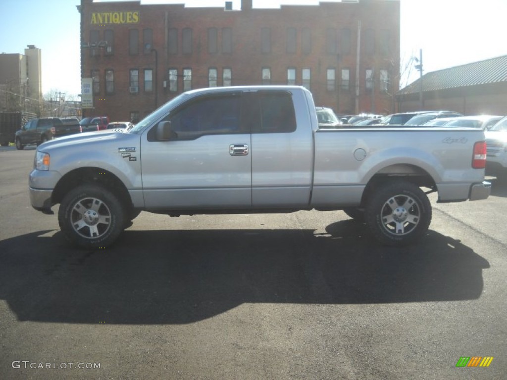 2006 F150 XLT SuperCab 4x4 - Silver Metallic / Medium/Dark Flint photo #5