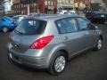 2010 Magnetic Gray Metallic Nissan Versa 1.8 S Hatchback  photo #2