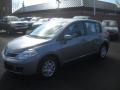 2010 Magnetic Gray Metallic Nissan Versa 1.8 S Hatchback  photo #6