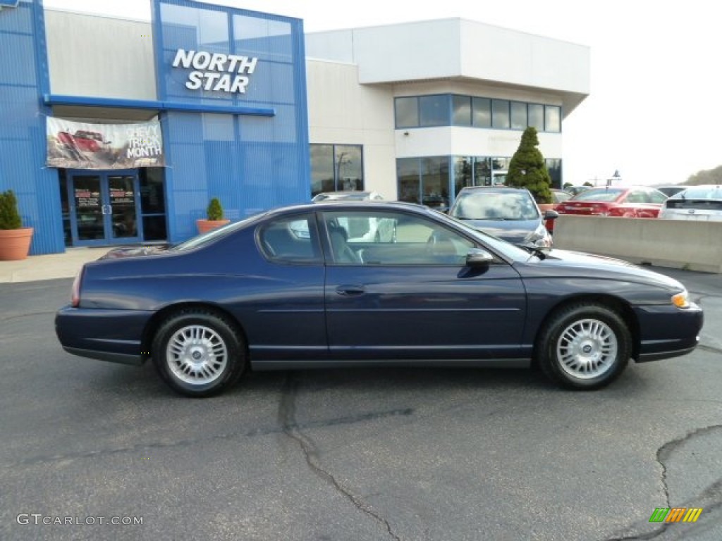 2002 Monte Carlo LS - Navy Blue Metallic / Medium Gray photo #2