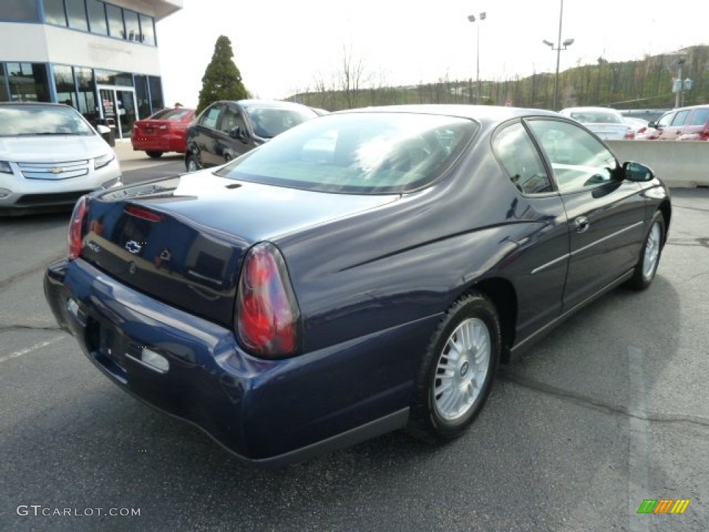 2002 Monte Carlo LS - Navy Blue Metallic / Medium Gray photo #3