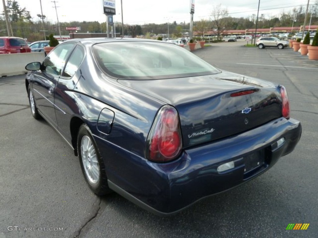 2002 Monte Carlo LS - Navy Blue Metallic / Medium Gray photo #5