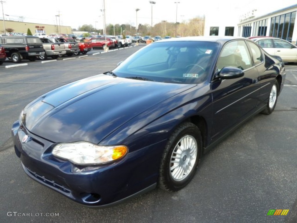 2002 Monte Carlo LS - Navy Blue Metallic / Medium Gray photo #7