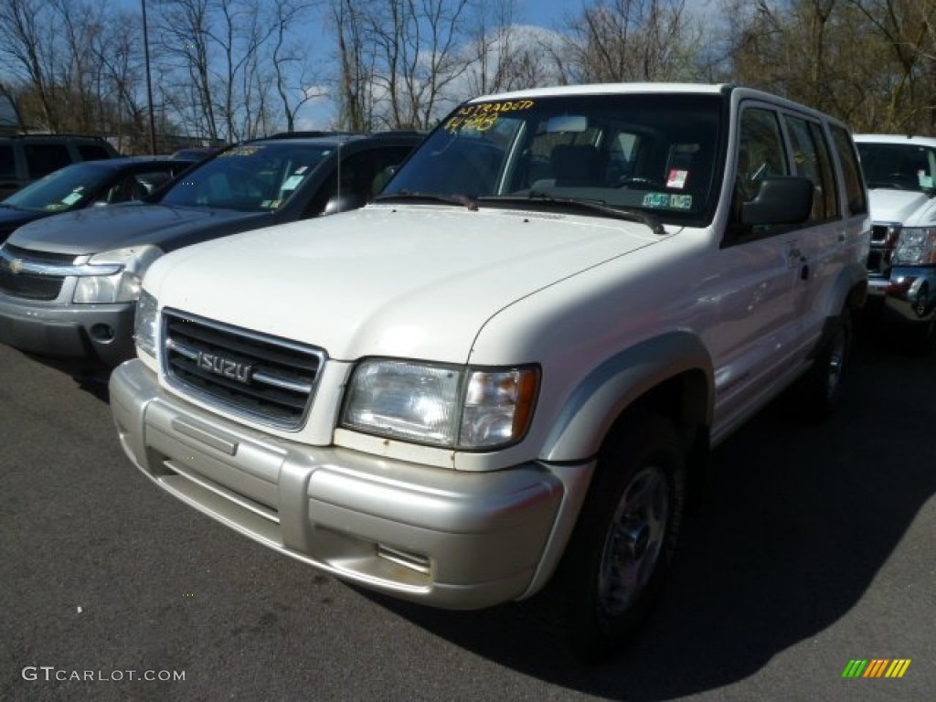 1998 Trooper S 4x4 - Cream White / Gray photo #4