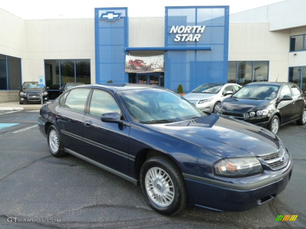 2000 Impala  - Navy Blue Metallic / Medium Gray photo #1