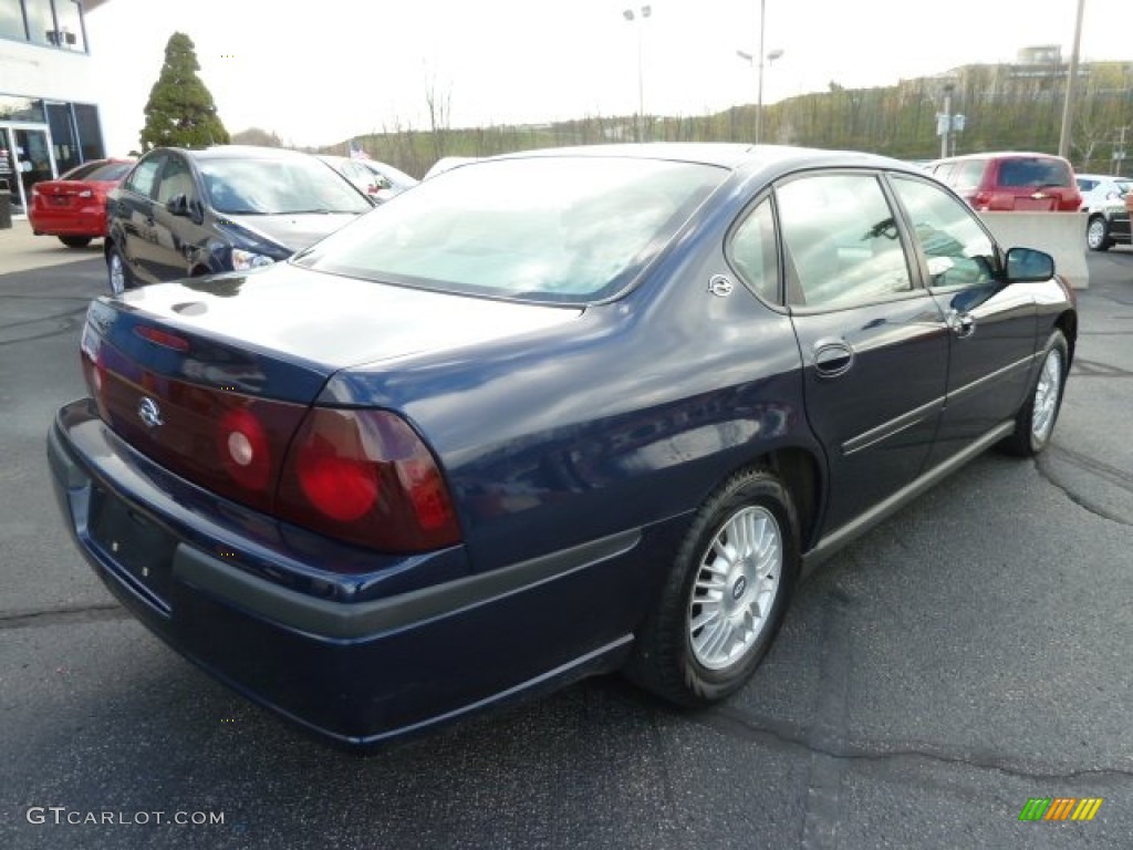 2000 Impala  - Navy Blue Metallic / Medium Gray photo #3