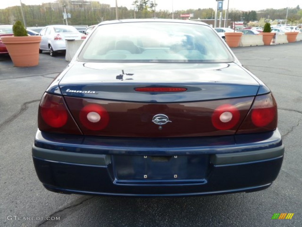 2000 Impala  - Navy Blue Metallic / Medium Gray photo #4