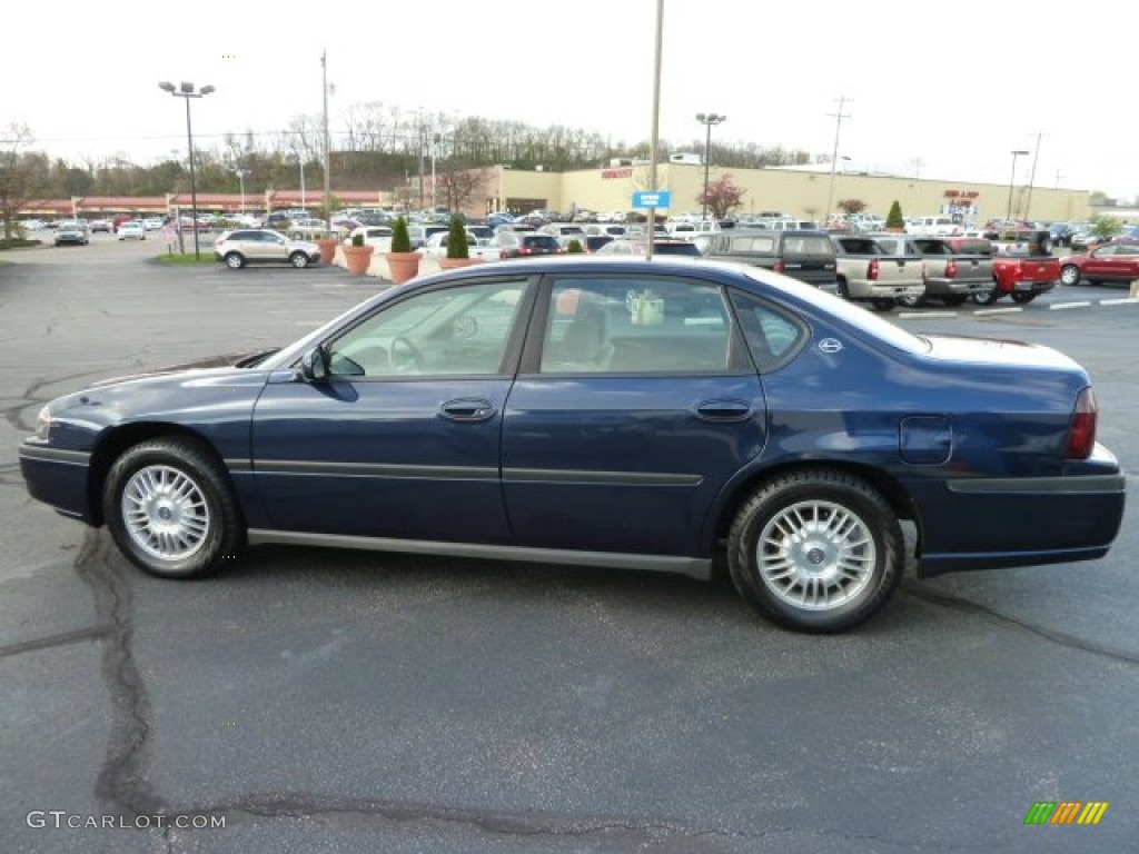 Navy Blue Metallic 2000 Chevrolet Impala Standard Impala Model Exterior Photo #63244404