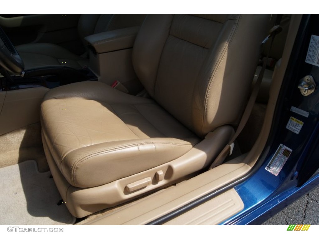 2006 Accord EX-L Coupe - Sapphire Blue Pearl / Ivory photo #18
