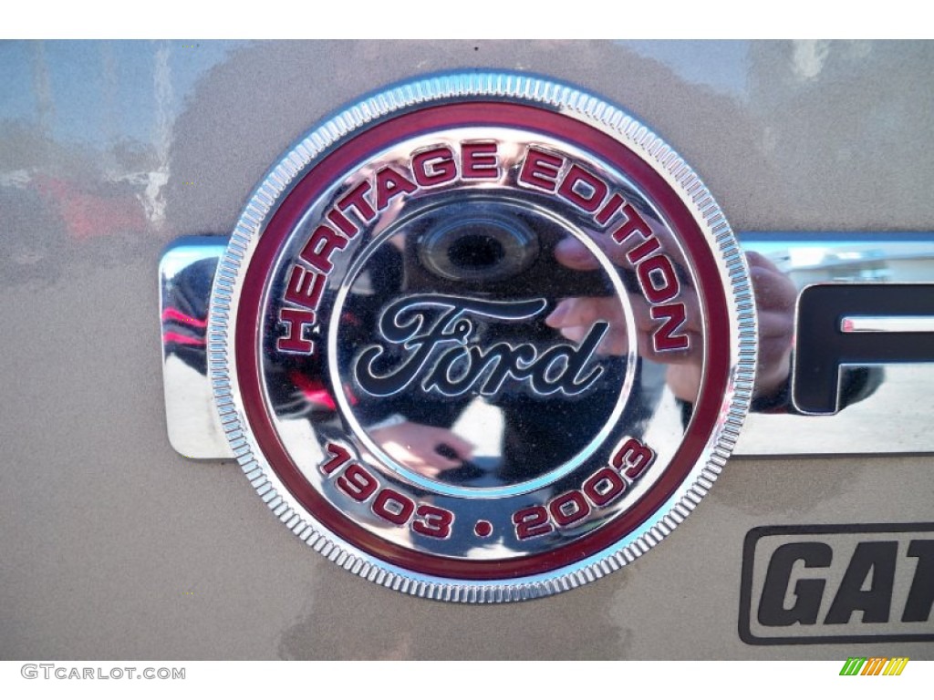 2003 Ford F150 Heritage Edition Supercab 4x4 Marks and Logos Photos