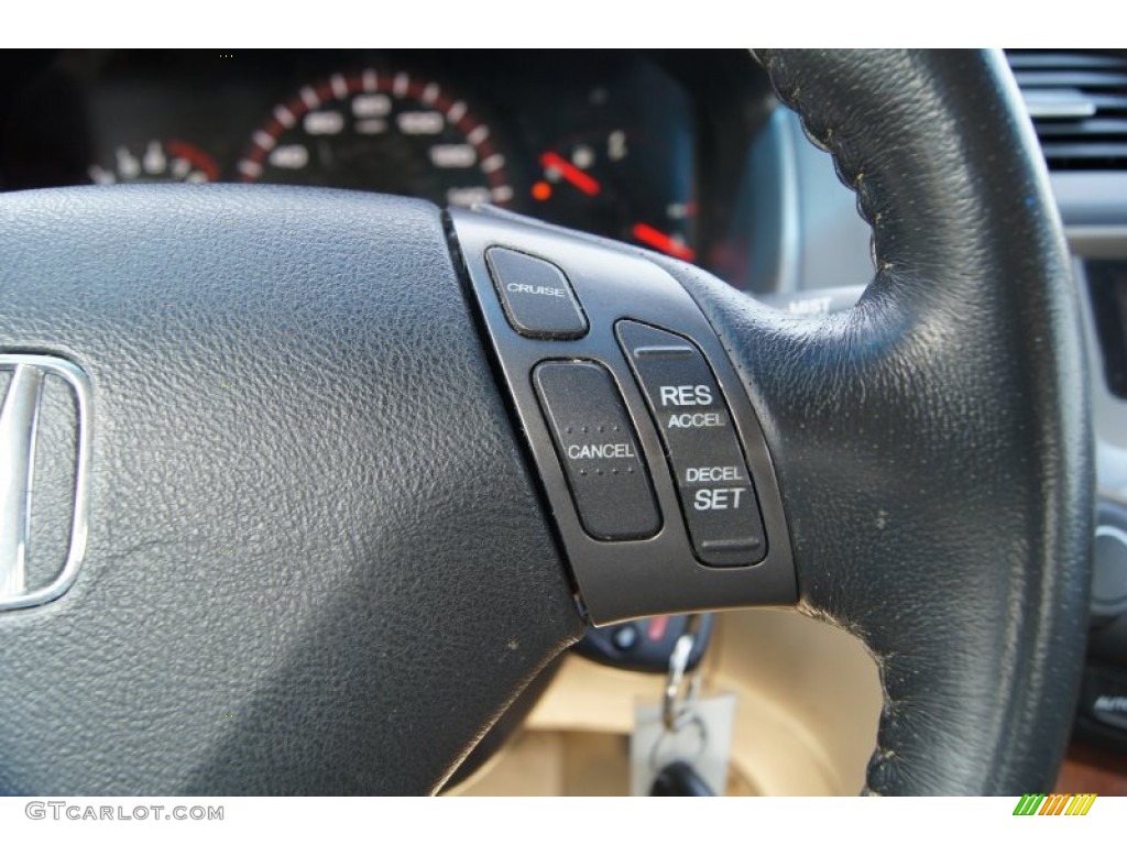 2006 Accord EX-L Coupe - Sapphire Blue Pearl / Ivory photo #23