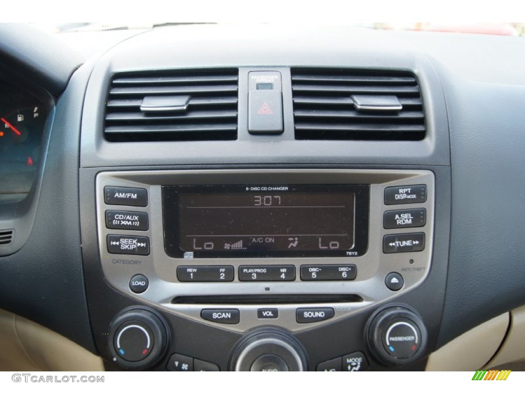 2006 Accord EX-L Coupe - Sapphire Blue Pearl / Ivory photo #25