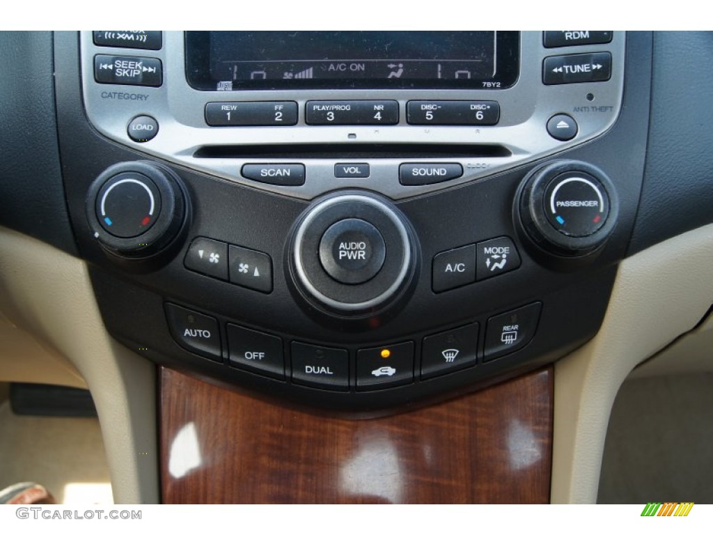 2006 Accord EX-L Coupe - Sapphire Blue Pearl / Ivory photo #26