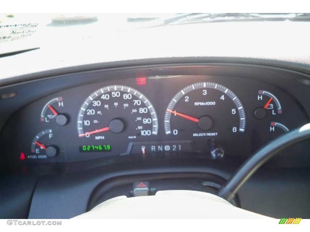 2003 Ford F150 Heritage Edition Supercab 4x4 Gauges Photo #63246595
