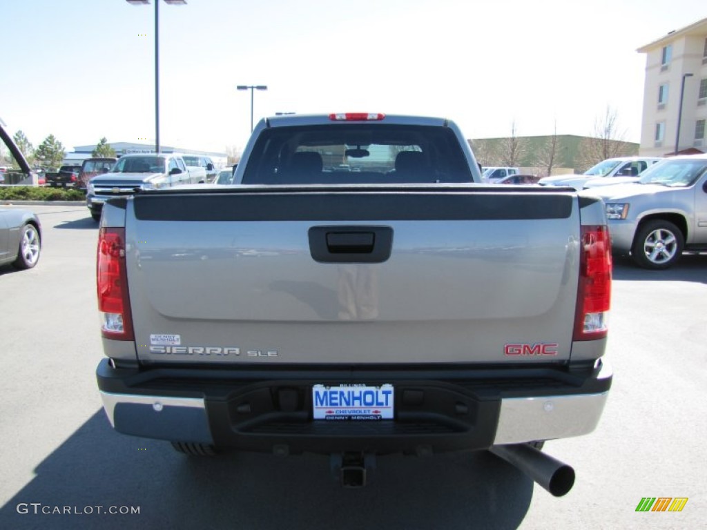 2007 Sierra 2500HD SLE Crew Cab 4x4 - Steel Gray Metallic / Ebony Black photo #6