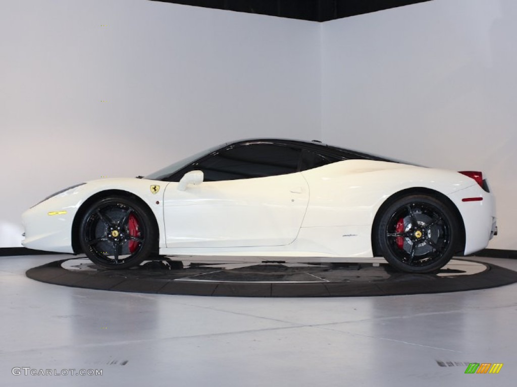 Bianco Avus (White) 2011 Ferrari 458 Italia Exterior Photo #63252287