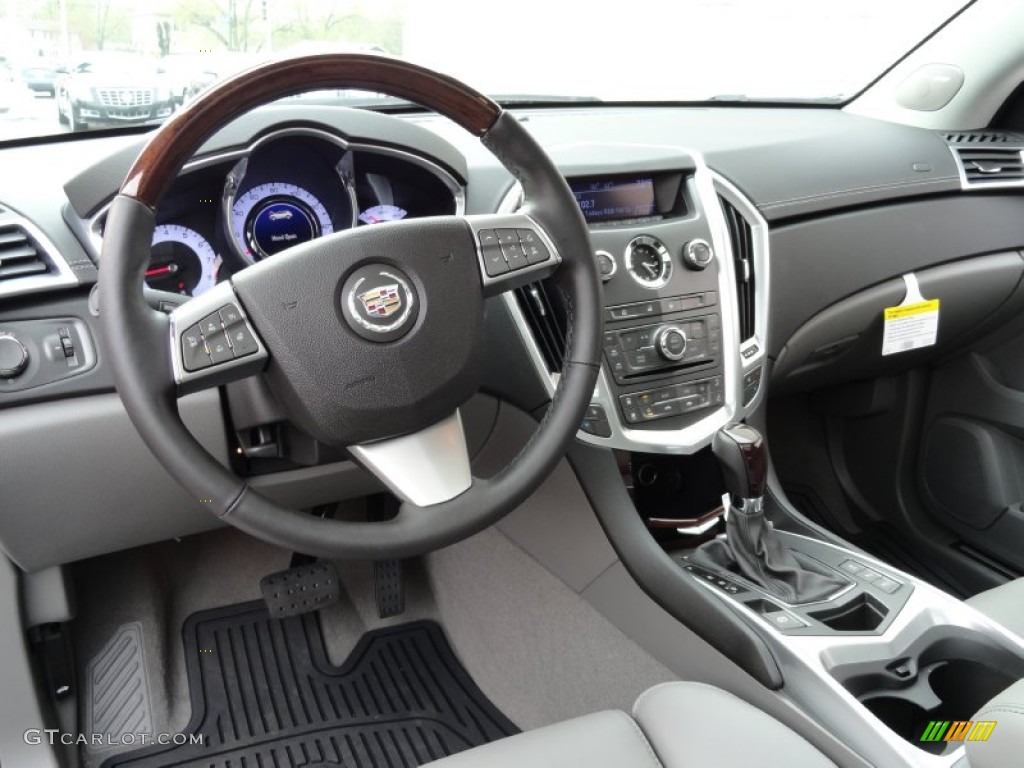 2012 Cadillac SRX Luxury Titanium/Ebony Dashboard Photo #63253876