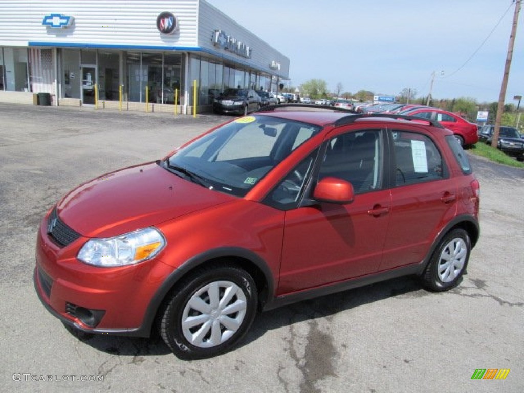 2011 SX4 Crossover AWD - Sunlight Copper Metallic / Black photo #1