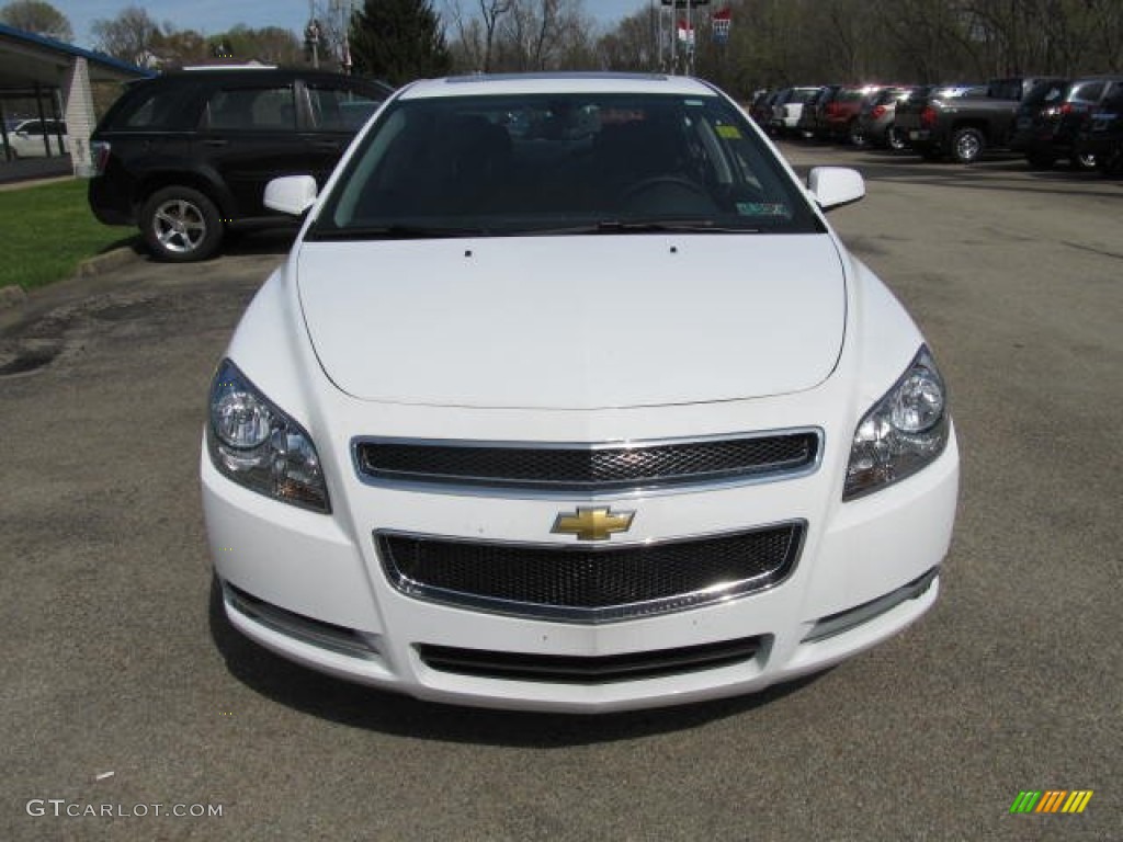 2012 Malibu LT - Summit White / Ebony photo #6