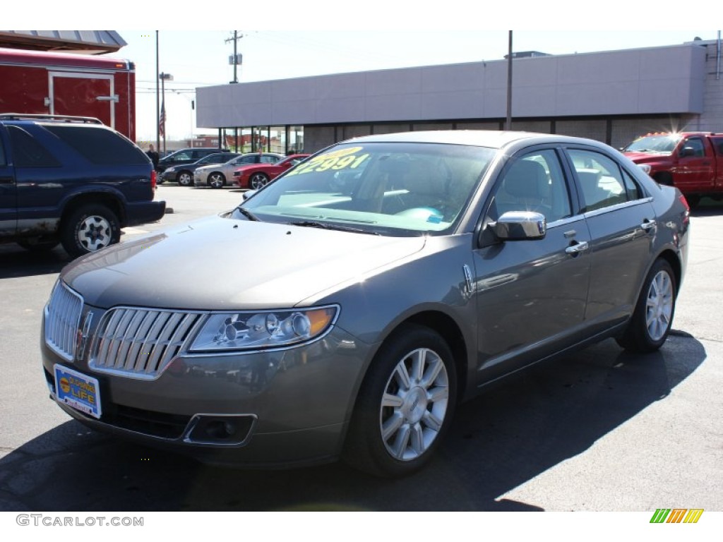 2010 MKZ AWD - Sterling Gray Metallic / Light Camel photo #1