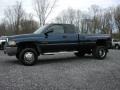 Patriot Blue Metallic - Ram 3500 SLT Quad Cab 4x4 Dually Photo No. 2