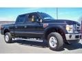 2010 Black Ford F350 Super Duty Lariat Crew Cab 4x4  photo #18