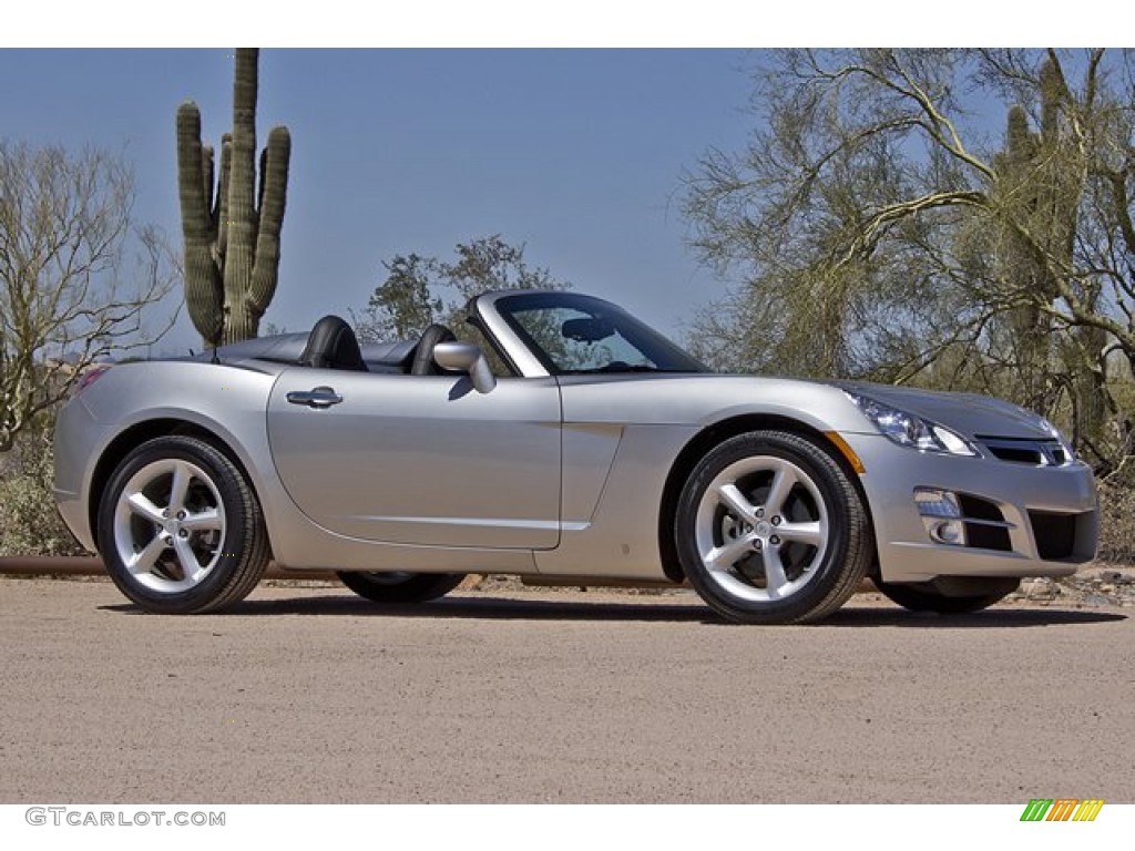 Silver Pearl 2009 Saturn Sky Roadster Exterior Photo #63258094