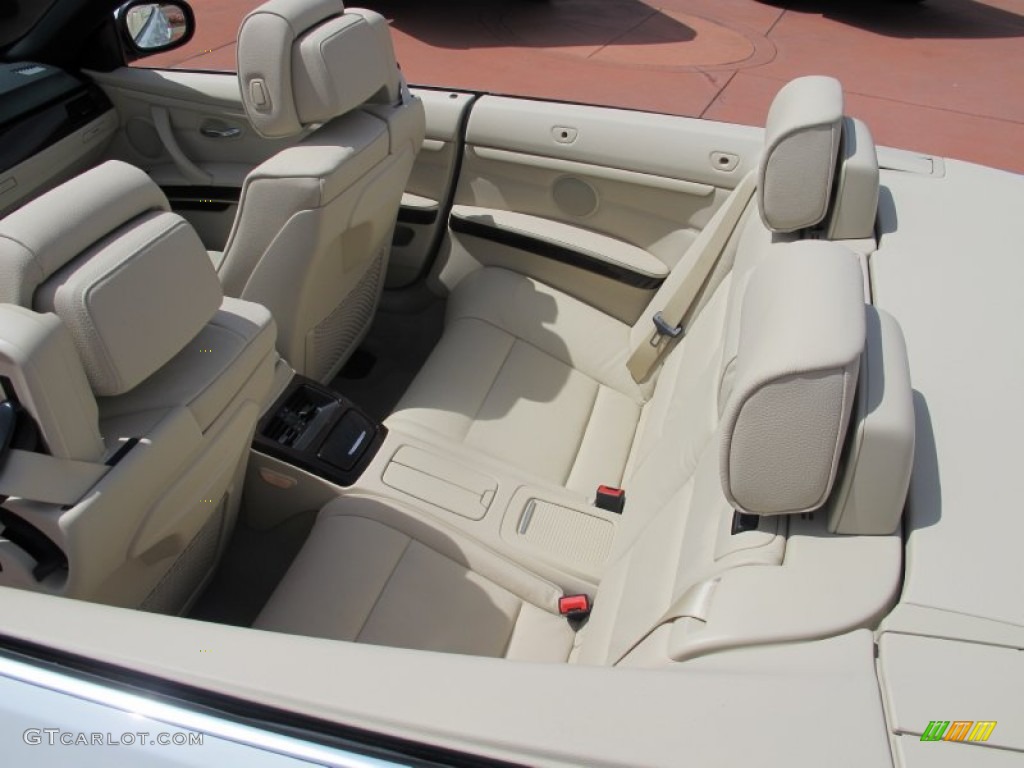 2012 BMW 3 Series 328i Convertible Rear Seat Photo #63258991