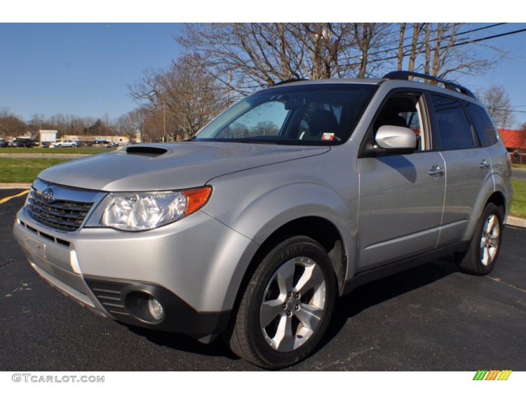 2010 Forester 2.5 XT Limited - Spark Silver Metallic / Platinum photo #1