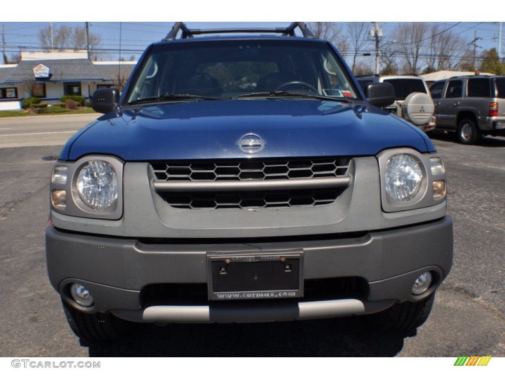 2003 Xterra SE V6 - Just Blue Metallic / Charcoal photo #2
