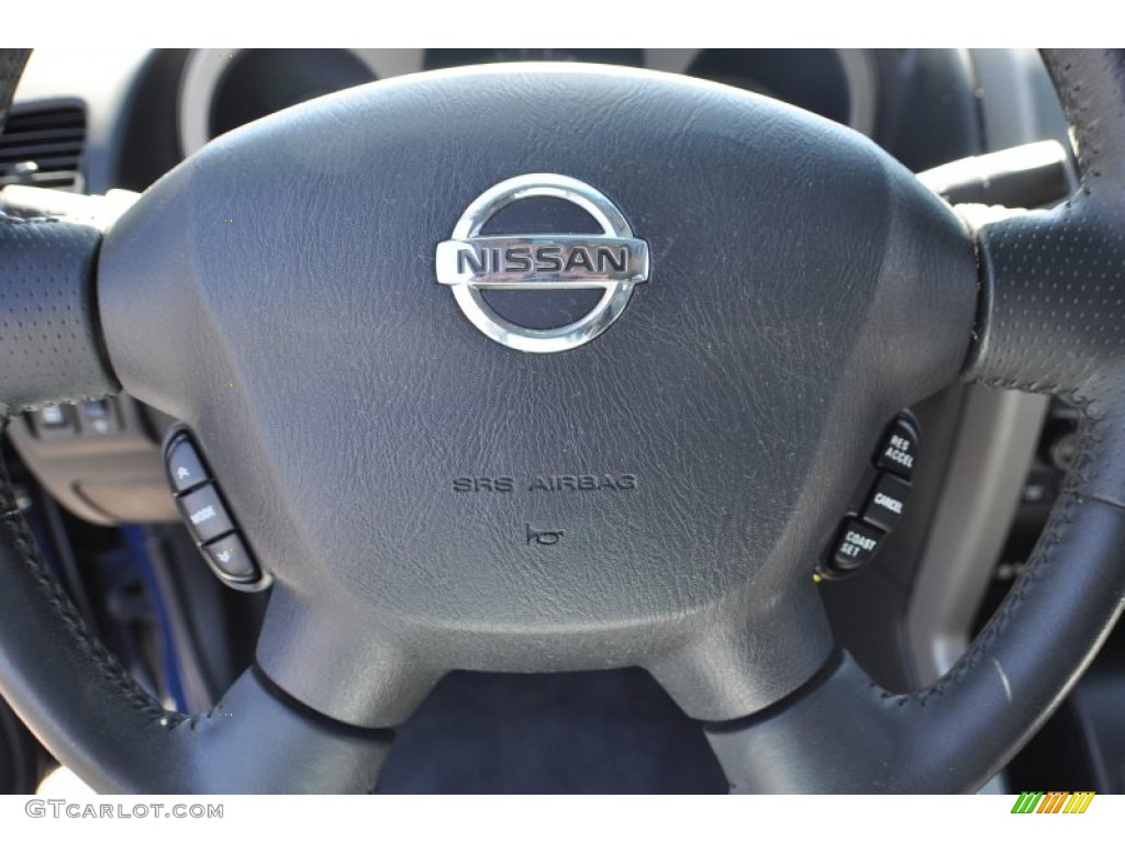 2003 Xterra SE V6 - Just Blue Metallic / Charcoal photo #11