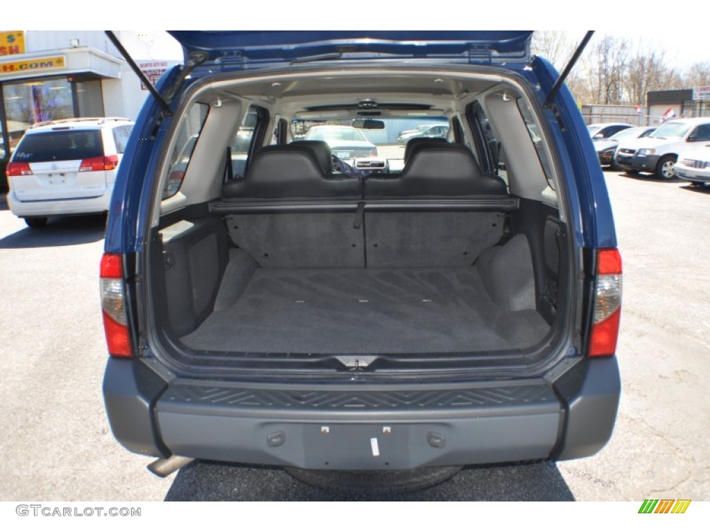 2003 Xterra SE V6 - Just Blue Metallic / Charcoal photo #18