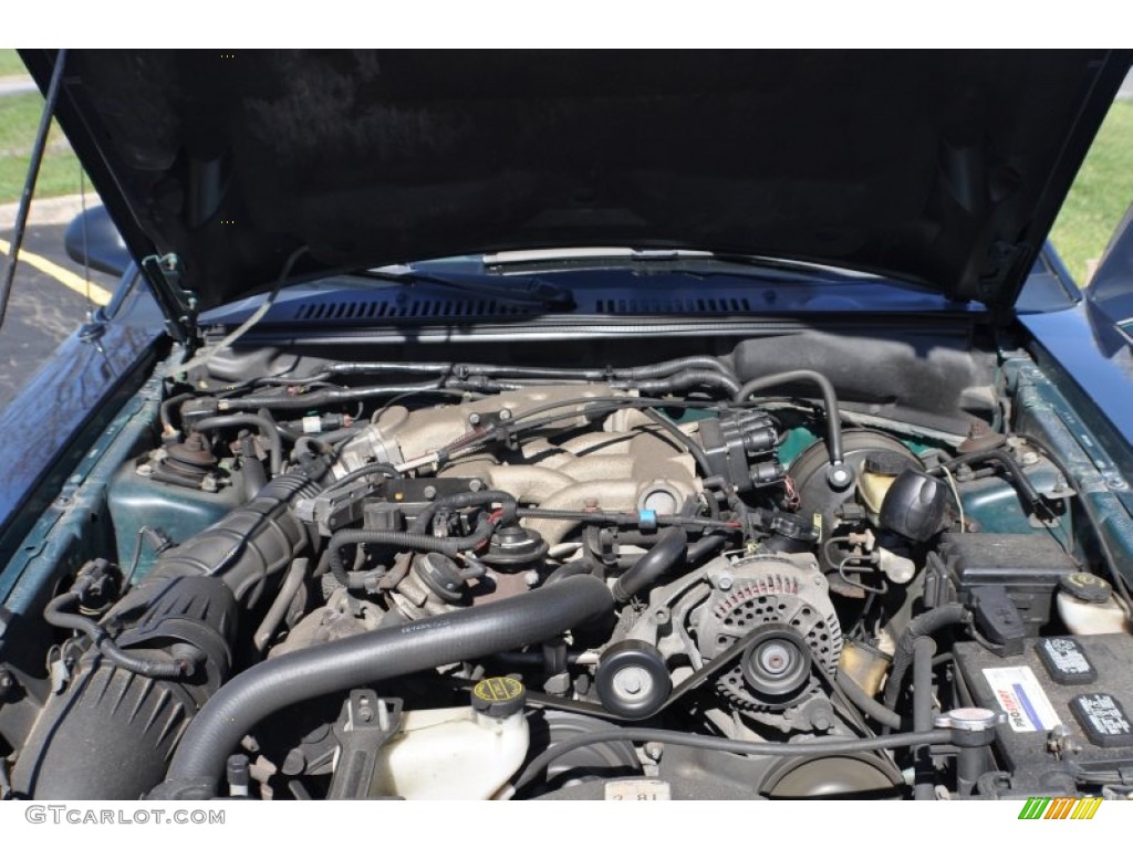 1999 Ford Mustang V6 Convertible 3.8 Liter OHV 12-Valve V6 Engine Photo #63260286