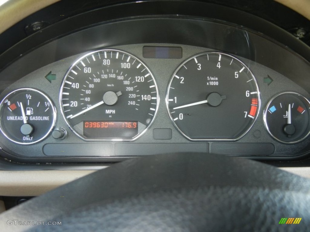 2002 BMW Z3 2.5i Roadster Gauges Photo #63260395