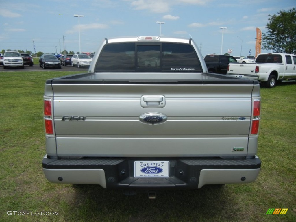2010 F150 FX4 SuperCrew 4x4 - Ingot Silver Metallic / Black photo #3