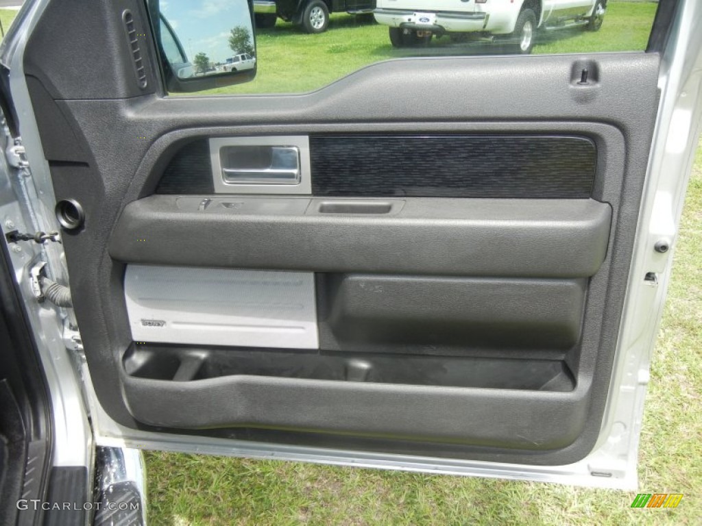 2010 F150 FX4 SuperCrew 4x4 - Ingot Silver Metallic / Black photo #8