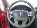 Onyx/Red 2009 Pontiac G8 Sedan Steering Wheel